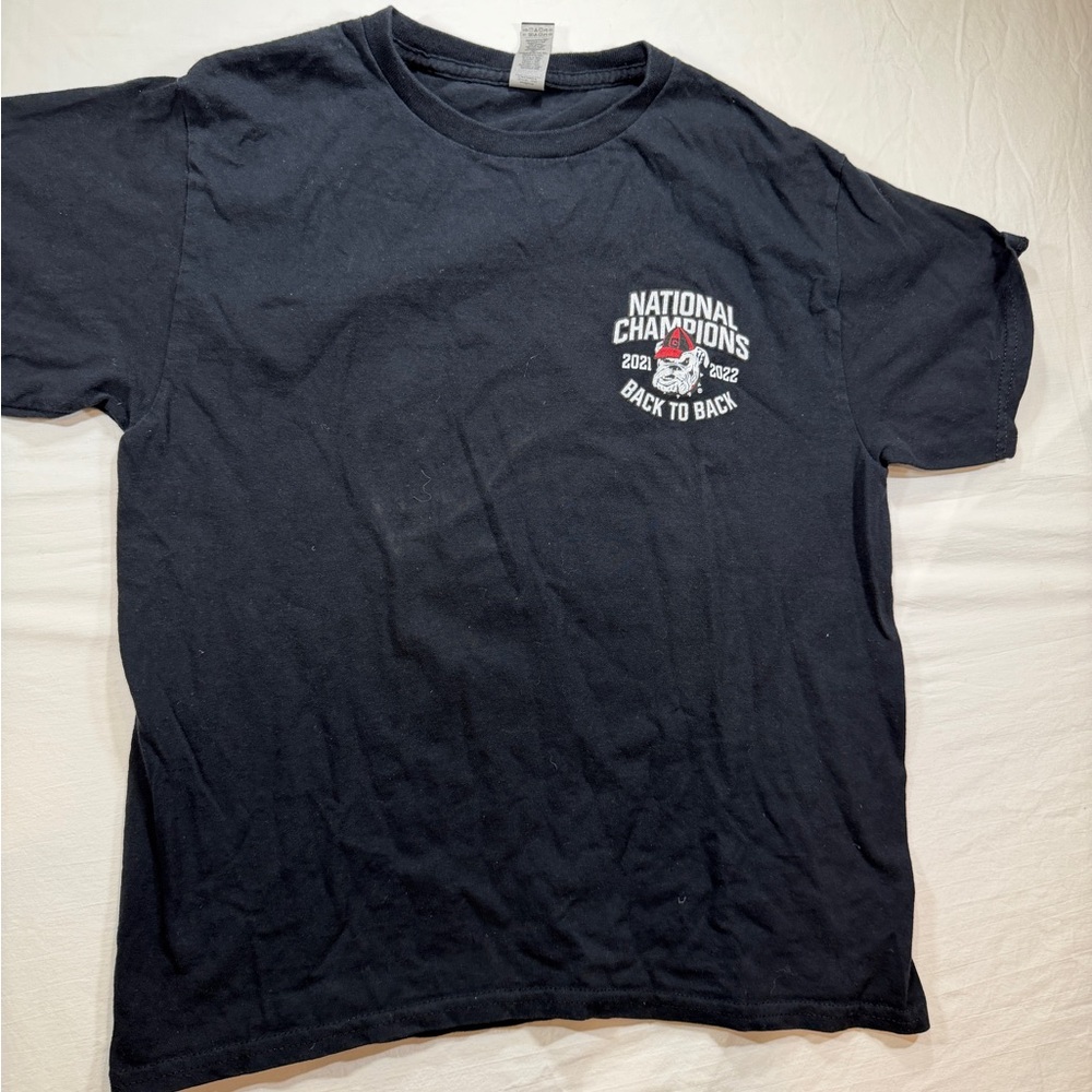 Georgia Bulldogs National Champions Shirt 2021 2022 Back to Back